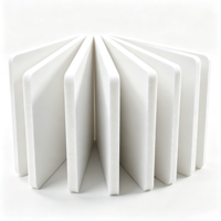 Panneau en PVC co-extrudé de haute densité, densité 0,4-0,8 g/cm³, épaisseur 3-30 mm, panneau en mousse PVC haute densité pour la publicité