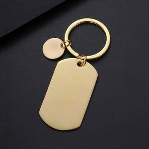 Etiqueta de Identificación para Perro Personalizada, de Acero Inoxidable, con Pequeño Elemento Redondo - Product Image 3