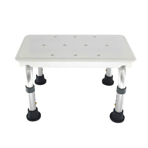 Dakang Aluminum Alloy <b>Bathroom</b> <b>Stool</b> With Non Slip Feet For Bathtub Shower Toilet Bedside Use - Product Image 1