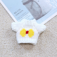 Nouveaux produits 2026 : Pulls rayés pour poupées Daisy Moru, vêtements pour poupées Kt à moins d'un dollar, tailles 10cm et 14cm