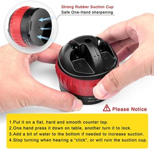 Dụng Cụ Mài Dao Bỏ Túi Nhà Bếp Bằng Cacbua Vonfram Mini 2 Giai Đoạn Chuyên Nghiệp Với Miếng Hút Chống Trượt - Product Image 4