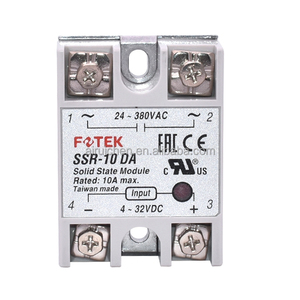 ตัวแทนจำหน่าย โซลิดสเตตรีเลย์เฟสเดียว SSR-05DD SSR-10DD SSR-25DD SSR-50DD SSR-75DD รีเลย์ FOTEK - Product Image 5