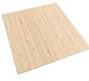 Buena calidad de diseño de madera de azulejos de la pared de paneles con certificado CE