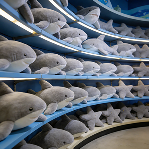 Jouets en peluche en gros, animaux marins mignons (requins, étoiles de mer), animaux en peluche pour souvenirs d'entreprise, cadeaux de fête, haute qualité - Product Image 1