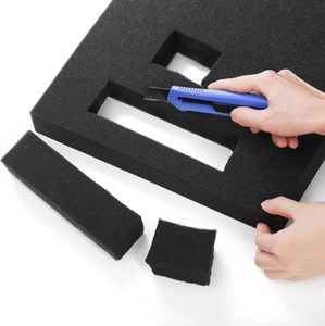 Tùy chỉnh bọt chèn bao bì Đen EPE <span class=keywords><strong>PU</strong></span> <span class=keywords><strong>EVA</strong></span> bọt gói mật độ cao polyethylene bọt chèn bao bì - Product Image 2