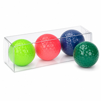 Coffret Cadeau Accessoires de Golf : 3 Balles, 6 Tees, Outil de Réparation de Divots, Marqueur de Balle, Boîte Blanche, Logo Personnalisé, Vente en Gros, Fournisseur d'Usine