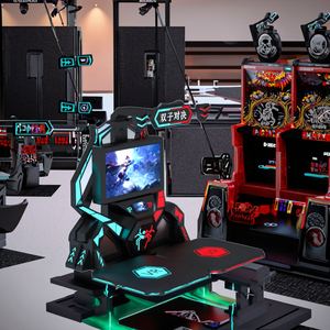 Nouvelle machine de jeu d'arcade JiaYi JY-SZDJ02S pour centre commercial, jeu de tir à deux joueurs, dispositif de réalité <span class=keywords><strong>virtuelle</strong></span> 9D, en bois, Guangdong - Product Image 3
