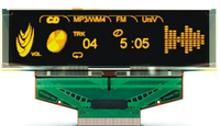 Módulo OLED de 3.12 Pulgadas, 30 Pines, 256*64, SSD1322, SPI, Puerto Paralelo de 8 Bits, Pantalla OLED