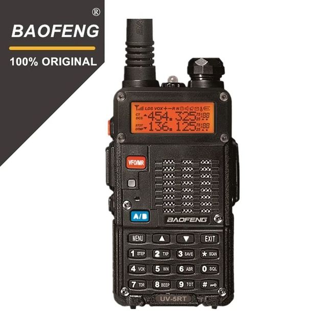 For BAOFENG UV-5RT Dual Band Walkie Talkie High Quality New Design Two Way for Radio Original Factory VHF UHF