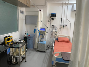 Attrezzatura ospedaliera all'ingrosso dispositivo respiratorio medico di ventilazione ICU macchina per respirare strumento veterinario - Product Image 6