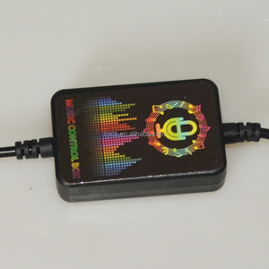 Systèmes d'éclairage automobile, éclairage intérieur automobile, application RGB, décoration musicale, bande LED, éclairage d'ambiance pour l'intérieur de la voiture, <span class=keywords><strong>interface</strong></span> USB - Product Image 3