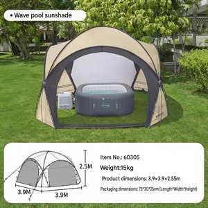 Piscine gonflable avec tente <span class=keywords><strong>de</strong></span> protection solaire pour baignoire, idéale pour les fêtes en famille et les installations <span class=keywords><strong>de</strong></span> loisirs aquatiques - Product Image 5