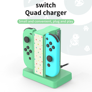 แท่นชาร์จ ABS แบบ4-in-1สำหรับ <span class=keywords><strong>Nintendo</strong></span> <span class=keywords><strong>Switch</strong></span> & แพ็คเกจกล่องควบคุม Joy-Con - Product Image 2