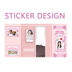 Cabina de Fotos Metálica con IA, la Más Popular, con Color y Logotipo Personalizados, Máquina Expendedora de Autoservicio en Español, Japonés e Inglés - Product Image 2