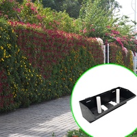 Pot de fleurs vertical mur extérieur pot suspendu mur avec système d'irrigation automatique goutte à goutte pots muraux extérieur