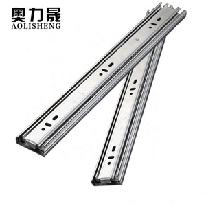 10 pouces Trois Sections Pleine Traction Roulement À Billes En Acier Inoxydable Anti-rouille Armoire Durable Meubles Tiroir Glissière - Product Image 2