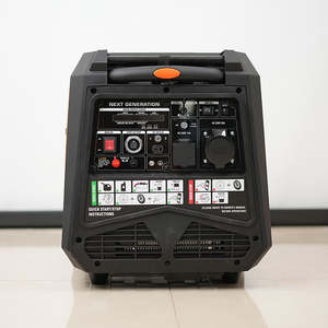 원격 시동 기능이 있는 휴대용 <span class=keywords><strong>2kW</strong></span>-6.5kW 저소음 가솔린 인버터 발전기, 가정용, RV 및 야외용 50Hz/60Hz 전력 - Product Image 4
