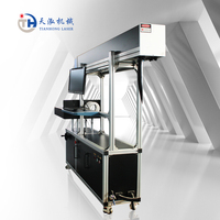Machine de marquage laser CO2 à focalisation dynamique 3D grand format 100W 200W 250W, machine de gravure laser avec tube laser Reci