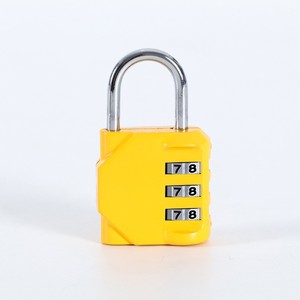 Travel <b>Lock</b> 3 Digit Combination Zinc Alloy Anti Corrosion For Backpack <b>Suitcase</b> Locker Cabinet Toolbox - Product Image 4