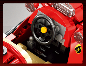 Reobrix 11038 Bloques de Construcción Vintage Equation, Modelo de <span class=keywords><strong>Locomotora</strong></span>, Juguetes de Ensamblaje <span class=keywords><strong>para</strong></span> Niños, Regalos de Cumpleaños - Product Image 4