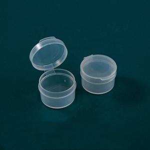 Hot Selling Empty Mini 10g Cream <b>Jar</b> Clear Transparent <b>Plastic</b> <b>Jar</b> for Cosmetics - Product Image 2