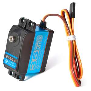 Servo DS DS3225 35kg/25kg Couple élevé Sans noyau Numérique 5-7.4V 50-333Hz Acier inoxydable SG Étanche Robotique RC Voiture Buggy Bateau Drone - Product Image 3