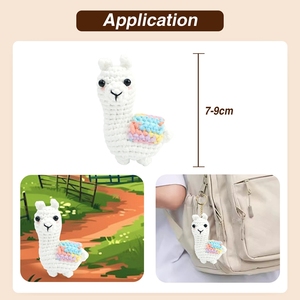 <span class=keywords><strong>Kit</strong></span> de <span class=keywords><strong>Ganchillo</strong></span> para Principiantes, Set de Tejido de Animales de Peluche, Llama, Alpaca, <span class=keywords><strong>Kit</strong></span> de <span class=keywords><strong>Ganchillo</strong></span> DIY para Principiantes - Product Image 4