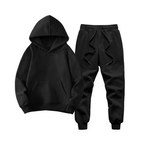 Jisen ชุดวอร์มเด็กผ้าฝ้ายมีฮู้ดชุดวอร์มแฟชั่นสำหรับเด็กผู้ชาย - Product Image 6