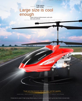 Helicóptero RC Grande de 85 cm, Juguete Volador con Control Remoto de 2.4G, Avión de Pasatiempo para Niños, Principiantes y Adultos