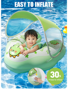<span class=keywords><strong>Flotador</strong></span> inflable para bebé con toldo solar, <span class=keywords><strong>flotador</strong></span> mejorado para piscina infantil, juguetes para piscina para niños de <span class=keywords><strong>6</strong></span> <span class=keywords><strong>meses</strong></span> a <span class=keywords><strong>6</strong></span> años - Product Image 4