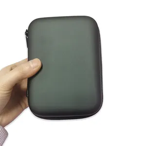 Bolsa portátil pequena de PU Hard Shell para EVA HDD de 2,5 polegadas, mais cores aceita