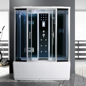 Offre Spéciale unités élégantes <span class=keywords><strong>de</strong></span> <span class=keywords><strong>cabine</strong></span> <span class=keywords><strong>de</strong></span> salles <span class=keywords><strong>de</strong></span> <span class=keywords><strong>douche</strong></span> d'hydromassage complètes avec 6 jets <span class=keywords><strong>de</strong></span> corps et siège - Product Image 1