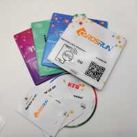 Plaque de signalisation NFC étanche pour avis Google, 120*120mm, en acrylique PVC, distance de lecture 2-5cm, pour entreprises, restaurants, magasins, adhésive