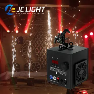 Stage Special Effects Equipment Flame Waterfall 600w Cold Fireworks Spark Machine For Wedding Party