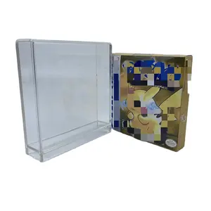 جديد أكريليك المواد الخام واضحة Gameboy TCG مدرب المعزز صندوق للعرض