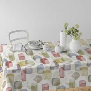 Tovaglia in tessuto antimacchia Sumba, 140 cm (Dintex 42870) - Product Image 2
