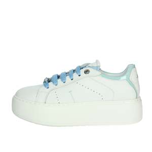 Zapatillas Janet & Janet Donna J-004 Bianco Rosa con Plataforma Plana - Product Image 1