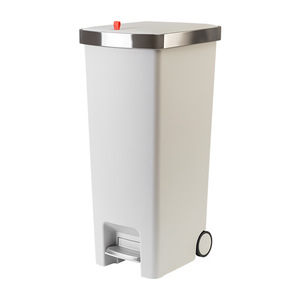 Rectangular Foot Operated Trash Can <b>With</b> <b>Lid</b> 3 Kg Indoor Waste <b>Bin</b> For Home Use - Product Image 4