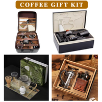Vente en gros Coffret cadeau professionnel fête des pères LOGO personnalisé Coffret cadeau stylo tasse à café noire