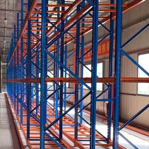Heavy Duty Pallet Racks Steel Blue Main Sub Warehouse Storage Organization Factory Workshop Supermarket Use Screw Assembly - Product Image 2