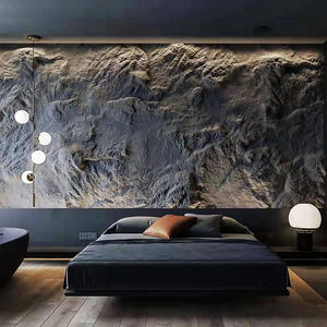 Pannello Decorativo da Parete di Lusso in Finta Pietra Artificiale PU, Pannello Singolo per Parete, Rivestimento in Roccia di Poliuretano - Product Image 4