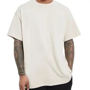 Sonder angebot Unterstützung OEM Heavyweight 250gsm Custom Plain T Shirt Übergroßes T-Shirt
