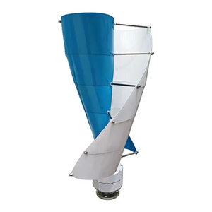 Générateur éolien à axe vertical spiralé de 5 kW pour usage domestique, générateur éolien à axe vertical de type spiral de 1200 W - Product Image 4