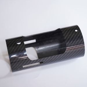 Tube rond en fibre de carbone usiné CNC SHENYU avec découpes personnalisées pour composants industriels - Product Image 6