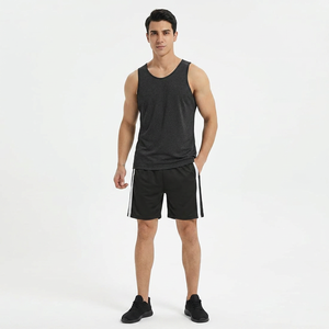 Singlet de sport pour homme en coton de qualité, débardeur pour la remise en forme et la musculation, décontracté, respirant, tissage tricoté, meilleur vêtement de sport - Product Image 1