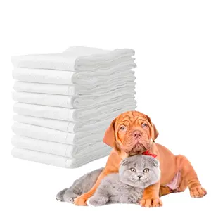宠物用品40*70 100床单大包宠物店狗美容毛巾，一次性宠物浴巾，一次性宠物毛巾
