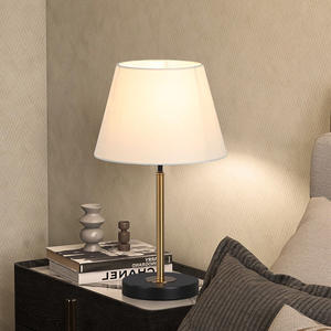 Modern Minimalist Bedroom Bedside Lamp Dimmable Luxury Decorative <b>Light</b> for Home Cozy Hotel Guesthouse Battery-Powered Lighting - Product Image 6