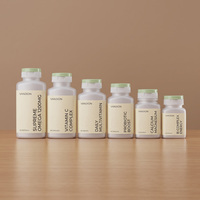Kare Plastik Kapsül Şişesi, Çevirmeli Kapaklı Tablet Kapsül Kuru Toz Saklama Kabı 90ML 100ML 120ML 150ML Plastik Hap Şişesi