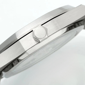 Montre-bracelet automatique de luxe pour homme, design minimaliste, cadran quadrillé, affichage de la date, en acier inoxydable octogonal 15510, tendance 2026 - Product Image 3