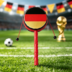 Football Event Custom <b>Hand</b> Rattles <b>Drum</b> National Flag Pattern <b>Hand</b> Shaking Toy Sports Match Souvenir Promotional Gift - Product Image 6